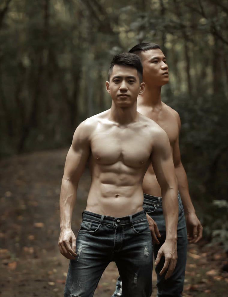 MAN BLUE Magazine Natural With Friend By Dang Quoc Dat——万客写真插图